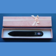 BOHEMIA dárková sada skleněných pilníků Swarovski vzor 18 Dárkové sady Swarovski